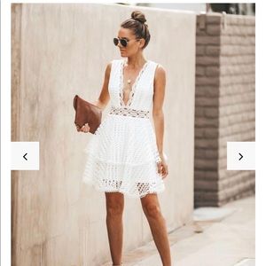 Vici Dolls white dress